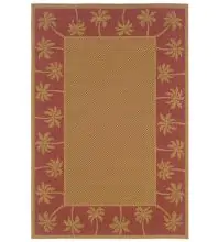 Oriental Weavers LANAI Power-Loomed Polypropylene LAN-606C8